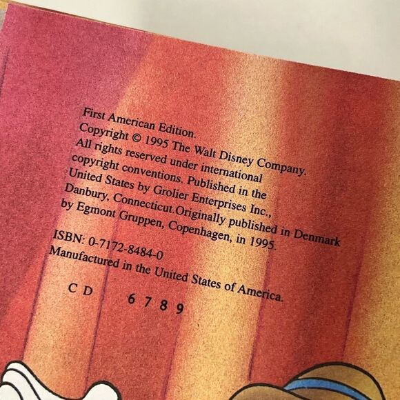 Disney’s Pinocchio Disney’s Wonderful World of Reading Book 1995 - Picture 3 of 5